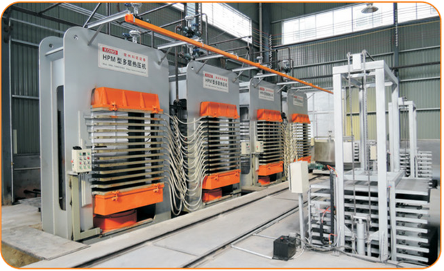 PVC Plastics Flooring Hot Press Unit