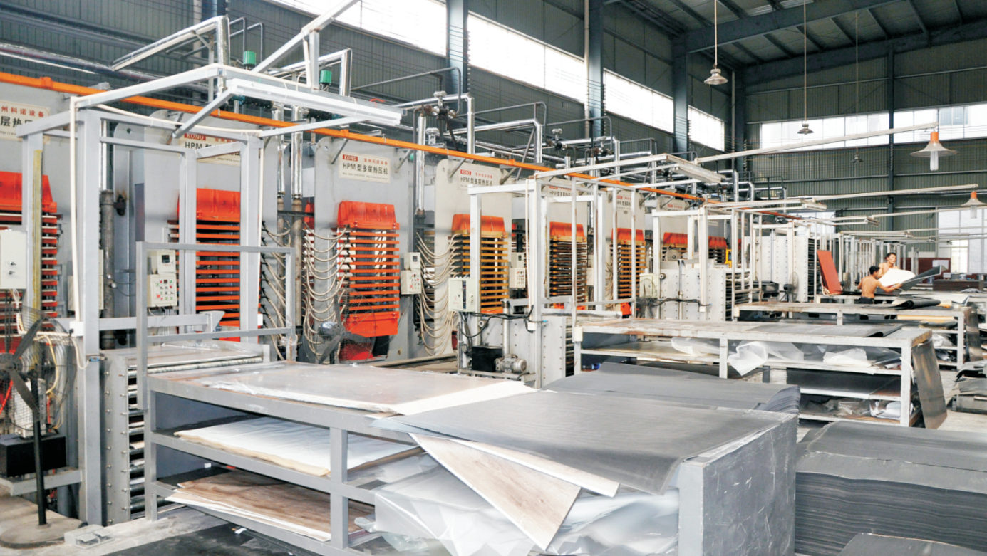 LVT Flooring Hot Press Line
