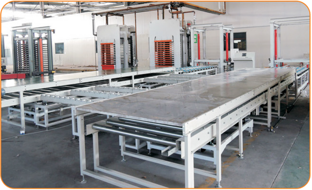 PVC Plastics Flooring Hot Press Unit