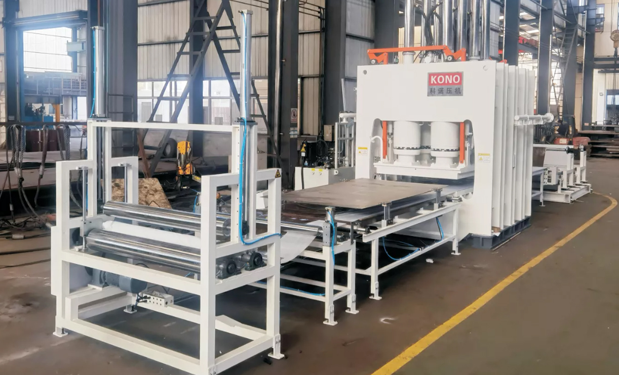 CPL Short-cycle Hot Press Line: Efficient Veneering for Coiled Materials